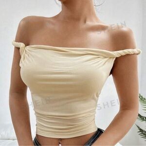 Square neck ruched camisole top